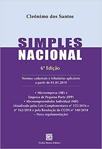 Capa do livro: Simples Nacional. 06Ed/19 - Ler Online pdf