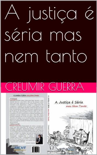 Capa do livro: A justiça é séria mas nem tanto - Ler Online pdf