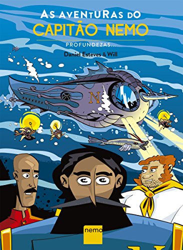 Livro PDF: As Aventuras do Capitão Nemo: Profundezas…