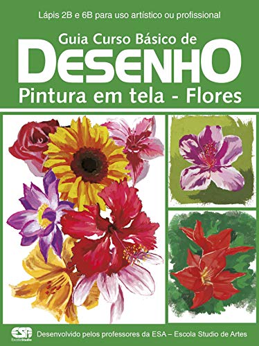 Capa do livro: Guia Curso Básico de Desenho Flores - Ler Online pdf