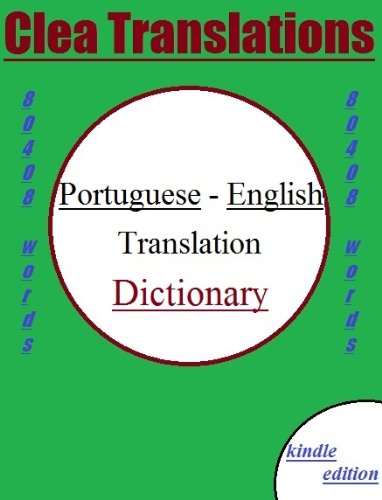 Livro PDF: Portuguese To English Dictionary