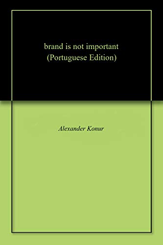 Livro PDF: brand is not important