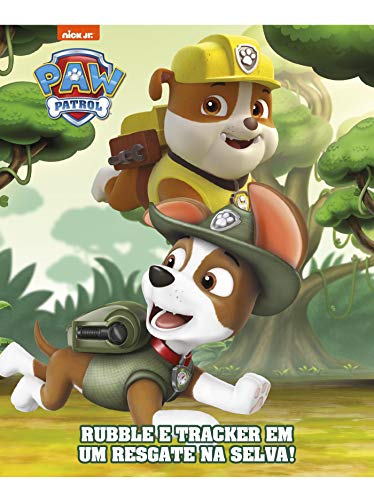 Capa do livro: Patrulha Canina: Rubble e Tracker em um resgate na selva - Ler Online pdf