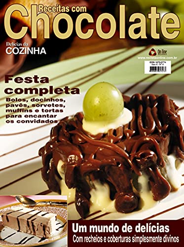 Capa do livro: Delícias da Cozinha: Receitas com Chocolate - Ler Online pdf