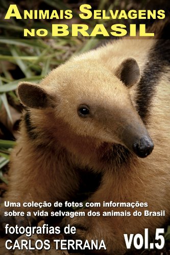 Capa do livro: ANIMAIS SELVAGENS NO BRASIL – uma coleção de fotos com informações sobre a vida selvagem dos animais – alguns em extinção – do Brasil – VOL.5 - Ler Online pdf