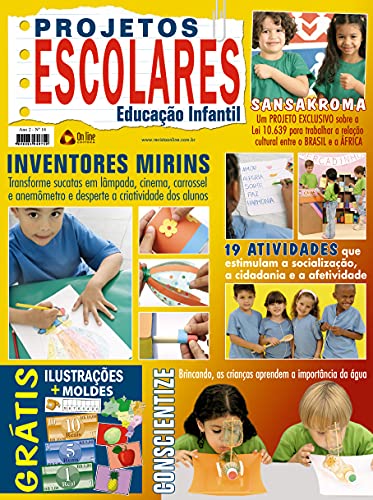 Capa do livro: Projetos Escolares – Educação Infantil: Edição 18 - Ler Online pdf