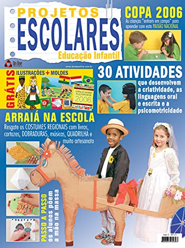 Capa do livro: Projetos Escolares – Educação Infantil: Edição 13 - Ler Online pdf