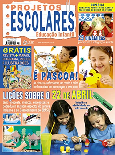 Capa do livro: Projetos Escolares – Educação Infantil: Edição 23 - Ler Online pdf