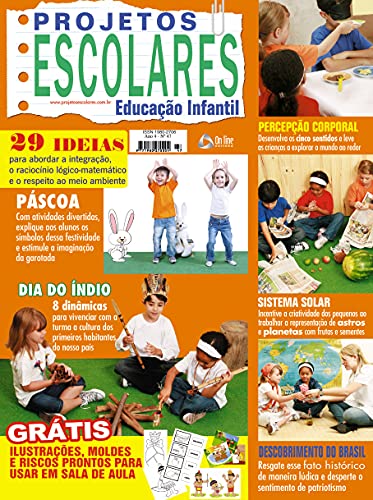 Capa do livro: Projetos Escolares – Educação Infantil: Edição 47 - Ler Online pdf