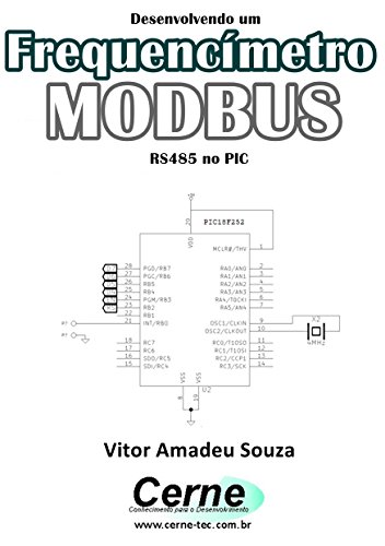 Livro PDF: Desenvolvendo um Frequencímetro MODBUS RS485 no PIC