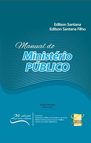 Capa do livro: MANUAL DE MINISTÉRIO PÚBLICO - Ler Online pdf