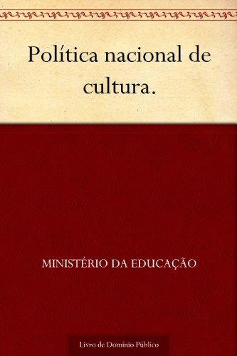 Livro PDF: Política nacional de cultura.