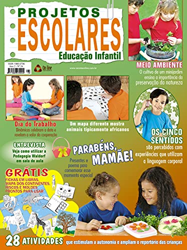 Livro PDF: Projetos Escolares – Educação Infantil: Edição 24