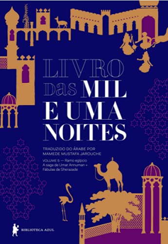 Livro PDF: Livro das mil e uma noites – volume 5 – Ramo egípcio A saga de Umar Annuman + Fábulas de Sharazad