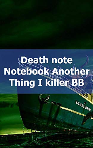 Livro PDF: Death note Notebook Another Thing I killer BB