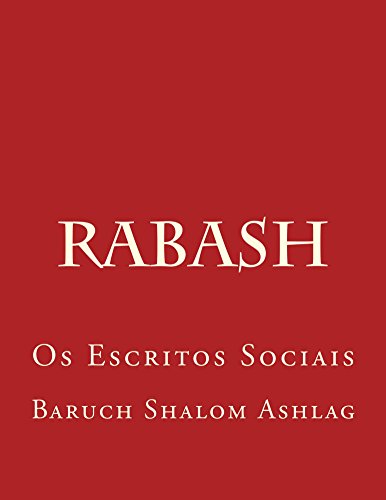 Capa do livro: Rabash – Os Escritos Sociais - Ler Online pdf