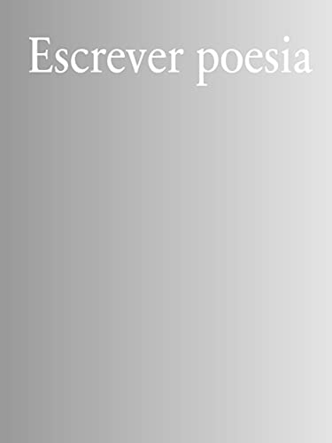 Livro PDF: Escrever poesia