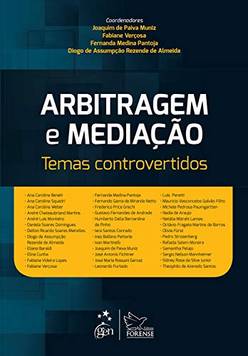 Capa do livro: Arbitragem e Mediação – Temas Controvertidos - Ler Online pdf