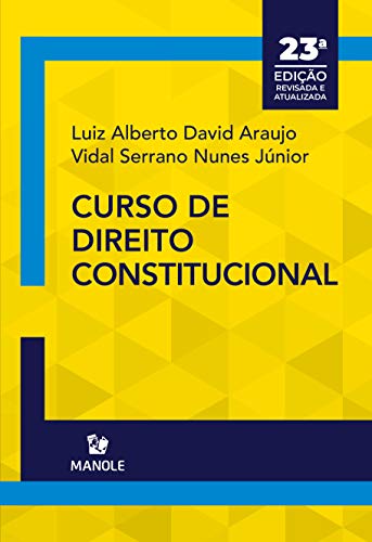 Capa do livro: Curso de direito constitucional 23a ed. - Ler Online pdf