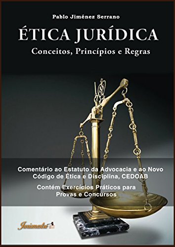 Capa do livro: Ética jurídica: Conceitos, princípios e regras - Ler Online pdf