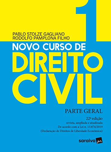 Capa do livro: Novo Curso de Direito Civil Vol 1 – Parte Geral – 22ª Ed. 2020 - Ler Online pdf