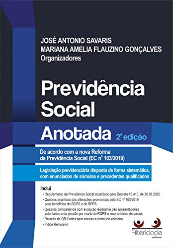 Capa do livro: Previdência Social Anotada, 2ª Ed. - Ler Online pdf