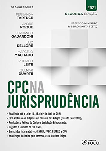 Capa do livro: CPC na Jurisprudência: Prefácio Ministro Ribeiro Dantas (STJ) - Ler Online pdf