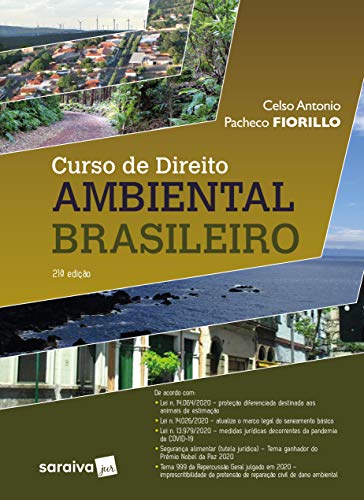 Capa do livro: Curso de Direito Ambiental Brasileiro – 21 ª Edição 2021 - Ler Online pdf