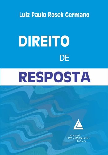 Livro PDF: Direito De Resposta