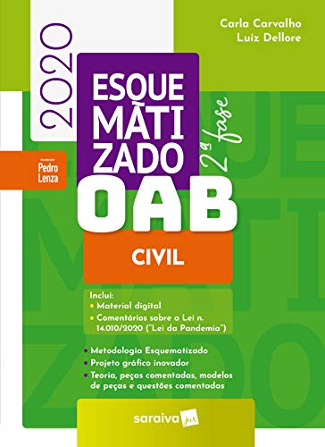 Capa do livro: Esquematizado – OAB 2ª Fase – Civil - Ler Online pdf