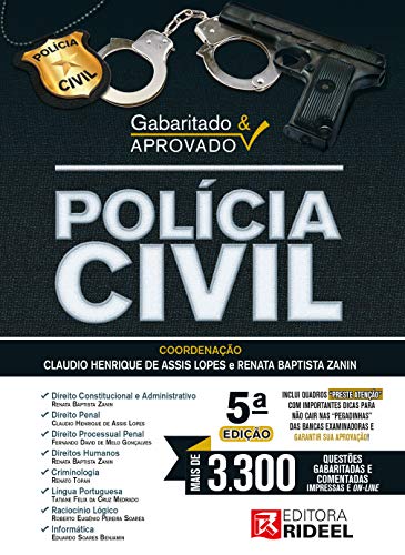 Capa do livro: Gabaritado e Aprovado – Polícia Civil - Ler Online pdf