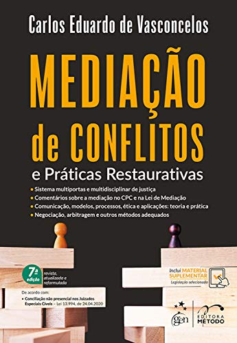 Capa do livro: Mediação de conflitos e práticas restaurativas - Ler Online pdf