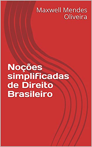 Livro PDF Noções simplificadas de Direito Brasileiro