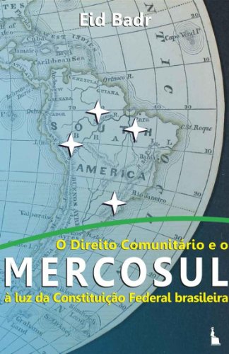 Capa do livro: O direito comunitário e o MERCOSUL - Ler Online pdf