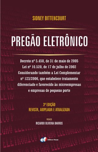 Livro PDF Pregão Eletrônico