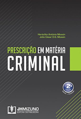 Livro PDF: Prescrição em Matéria Criminal