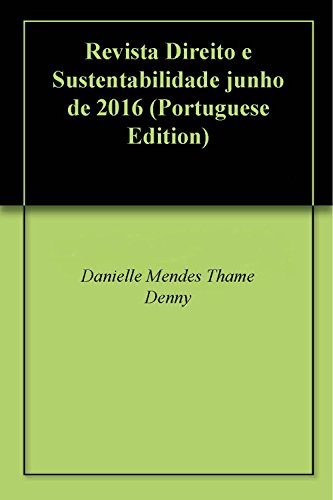 Livro PDF: Revista Direito e Sustentabilidade junho de 2016