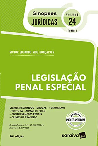 Livro PDF: Sinopses – Legislação Penal Especial – Vol. 24 – Tomo I – 16ª Edição 2020