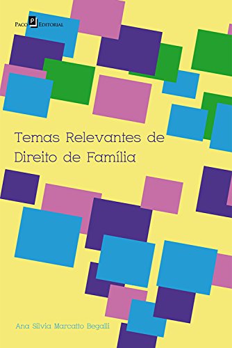 Livro PDF Temas relevantes de direito de família