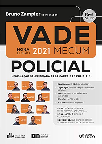 Capa do livro: Vade Mecum Policial: Legislação selecionada para carreiras policiais - Ler Online pdf