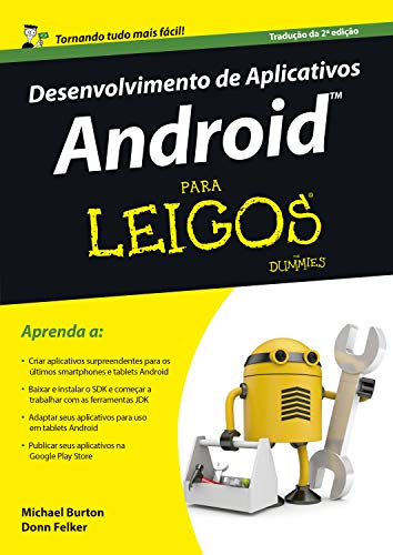 Capa do livro: Desenvolvimento de Aplicativos Android para Leigos - Ler Online pdf