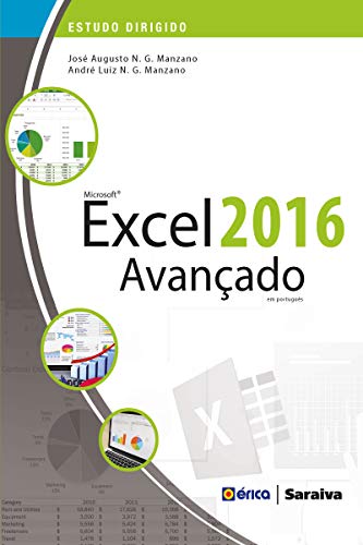 Capa do livro: Estudo Dirigido de Microsoft Excel 2016 Avançado - Ler Online pdf