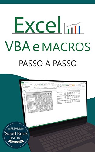 Livro PDF: Excel VBA e Macros: Passo a Passo