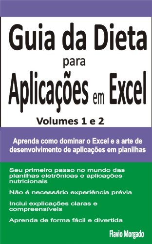 Livro PDF: Guia da Dieta para Aplicações em Excel, Volumes 1 e 2