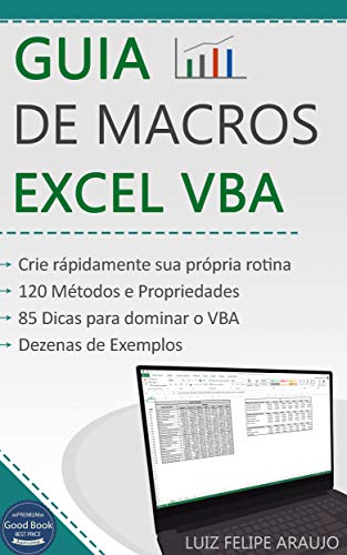 Livro PDF Guia de Macros: Excel VBA
