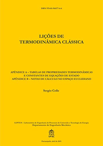 Livro PDF: LIÇÕES DE TERMODINÂMICA CLÁSSICA: APÊNDICES