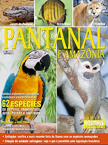 Capa do livro: Guia de Animais Brasileiros: Pantanal e Amazônia - Ler Online pdf