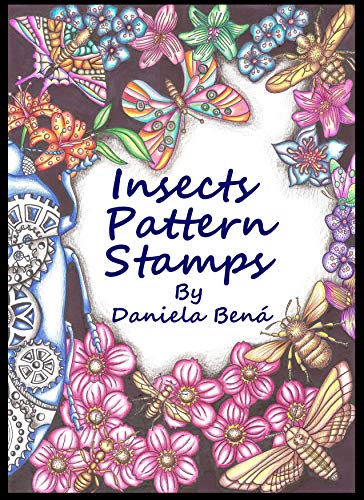 Livro PDF: Insects pattern stamps by Daniela Bená