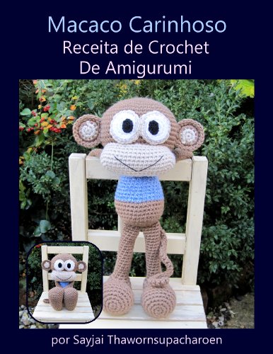 Livro PDF: Macaco Carinhoso Receita de Crochet De Amigurumi