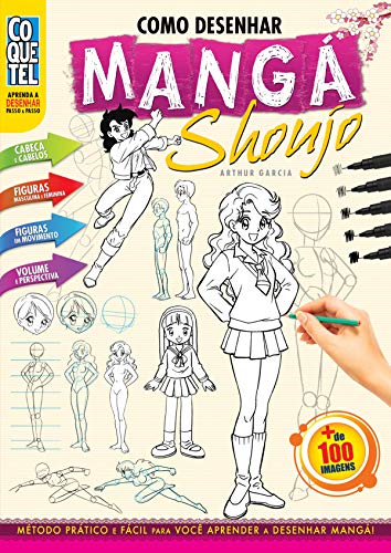 Livro PDF: Como Desenhar Mangá Shoujo (Aprenda a Desenhar Passo a Passo Livro 1)